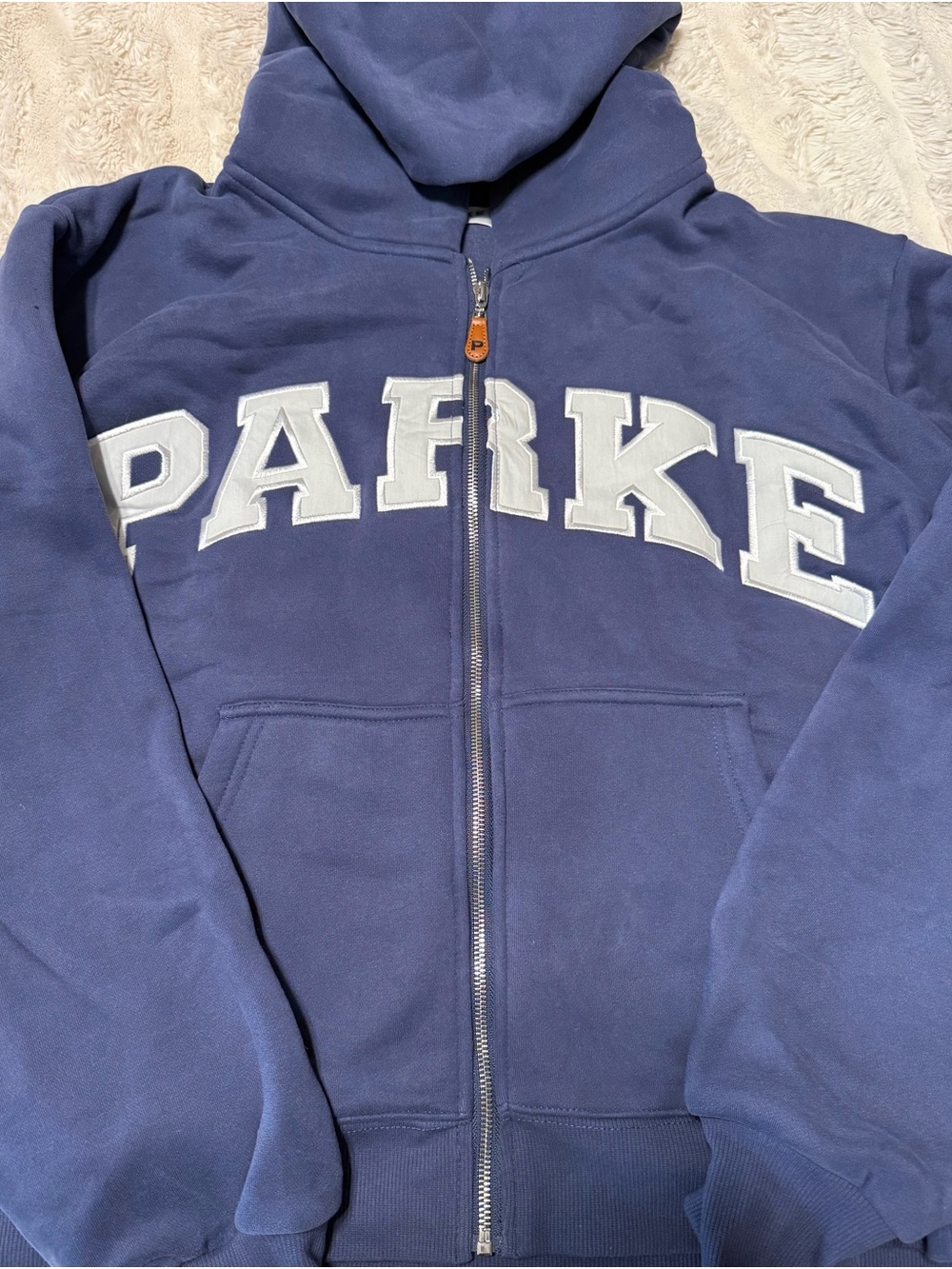 NEW- OG Varsity Zip Up Hoodie M/L